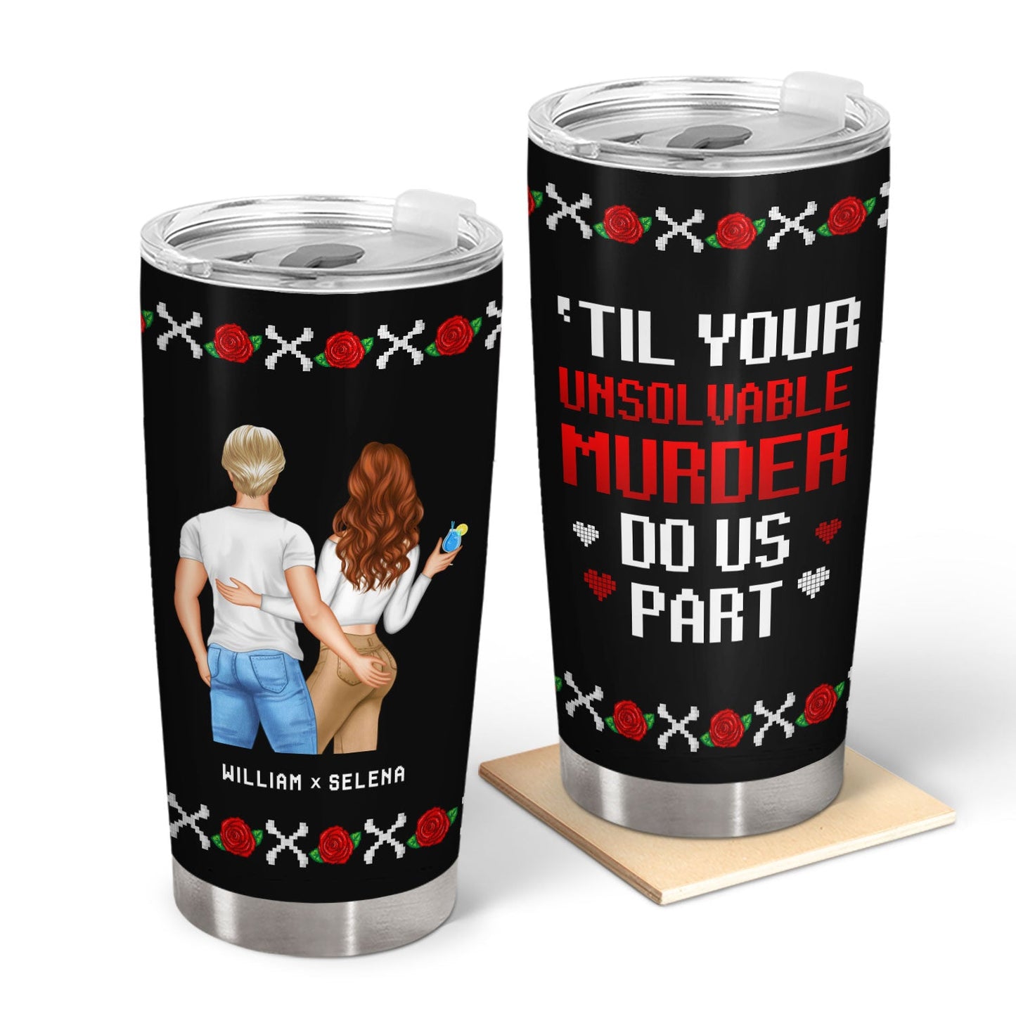 Do Us Part - Gift For Couples - Personalized Tumbler