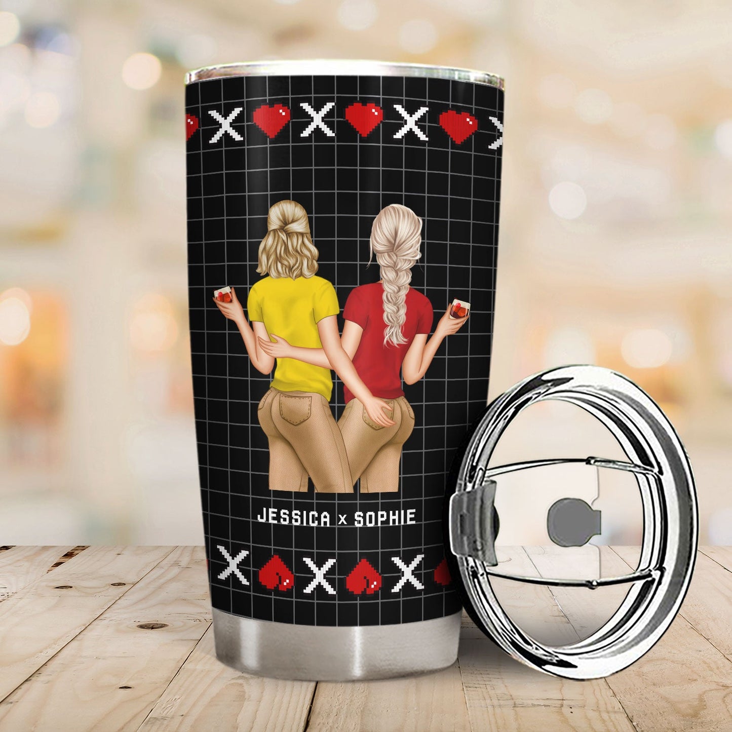Complete Stranger - Gift For Couples - Personalized Tumbler
