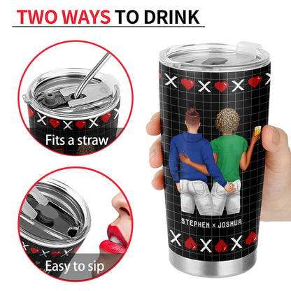 Complete Stranger - Gift For Couples - Personalized Tumbler