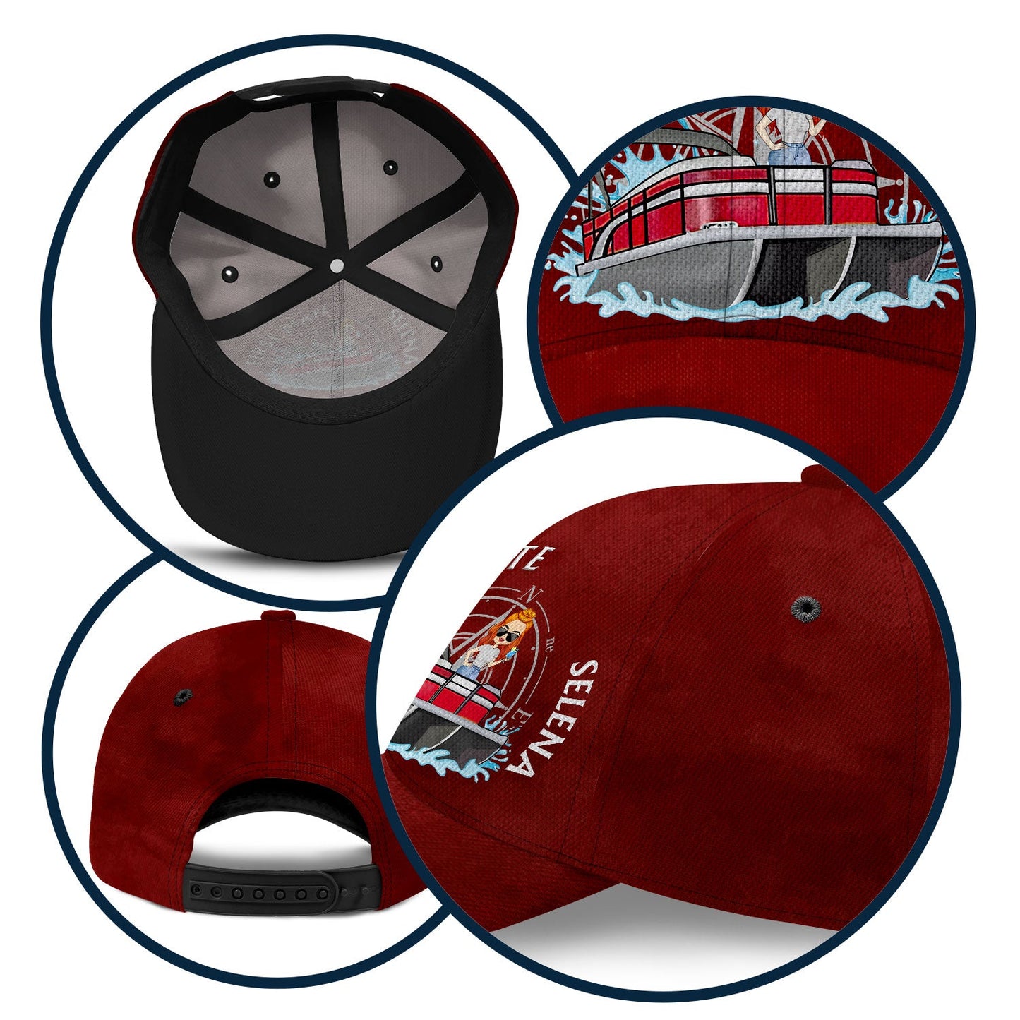 Couple Captain First Mate - Gift For Couples - Personalized Classic Cap