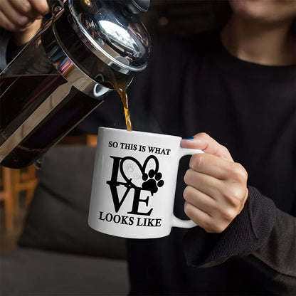 Hands In This Is Love - Personalized Mug