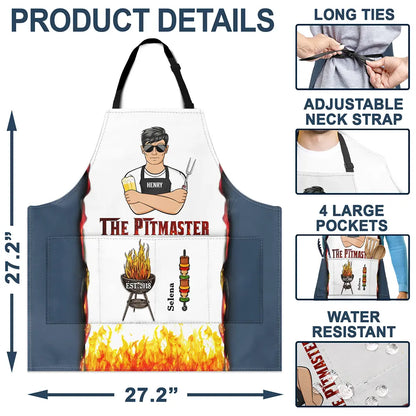 BBQ Grillfather - Personalized Apron