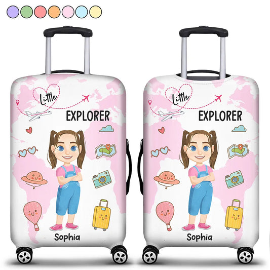 Little Explorer - Personalized Luggage Cover