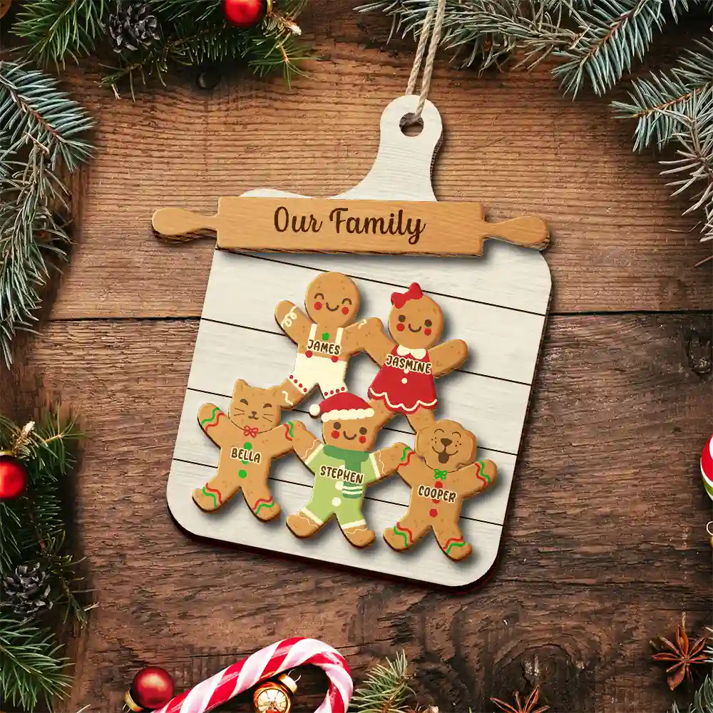 Grandma Perfect Batch Icon Cookies - Personalized 2-Layered Wooden Ornament