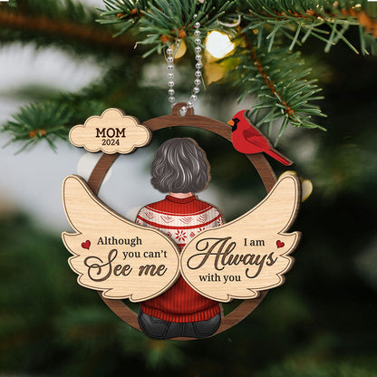 Message From Lost Loved One Memorial Keepsake Personalized 2-Layer Wooden Ornament