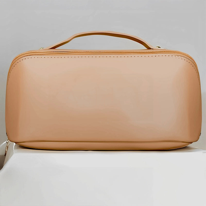 If Besties Sisters Were Flowers I'd Pick You - Personalized Leather Makeup Bag