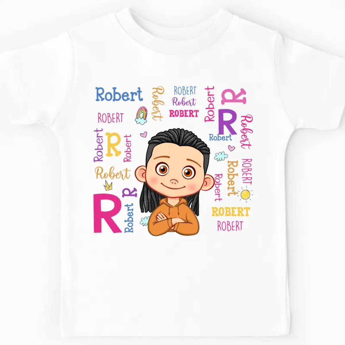 Kid - Gift For Granddaughter Repeating Name - Personalized Kid T-shirt, Kid Hoodie, Kid Sweatshirt Shirts & Tops The Next Custom Gift