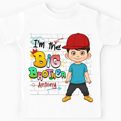 Kid - Gift For Grandson Little Brother - Personalized Kid T-shirt, Kid Hoodie, Kid Sweatshirt Shirts & Tops The Next Custom Gift