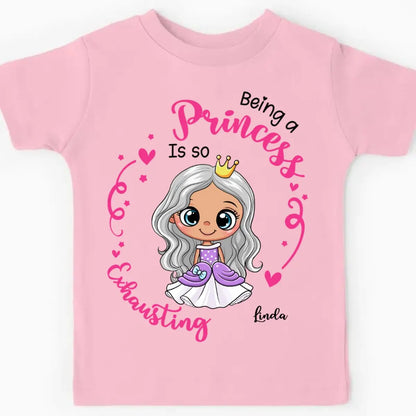 Kid - Granddaughter Little Princess - Kid T-shirt (TL) Shirts & Tops The Next Custom Gift