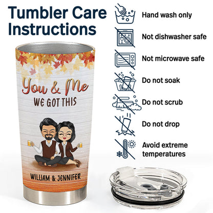 Couple I Wish I Could Have Found You Sooner Husband Wife - Couple Gift - Personalized Custom Tumbler