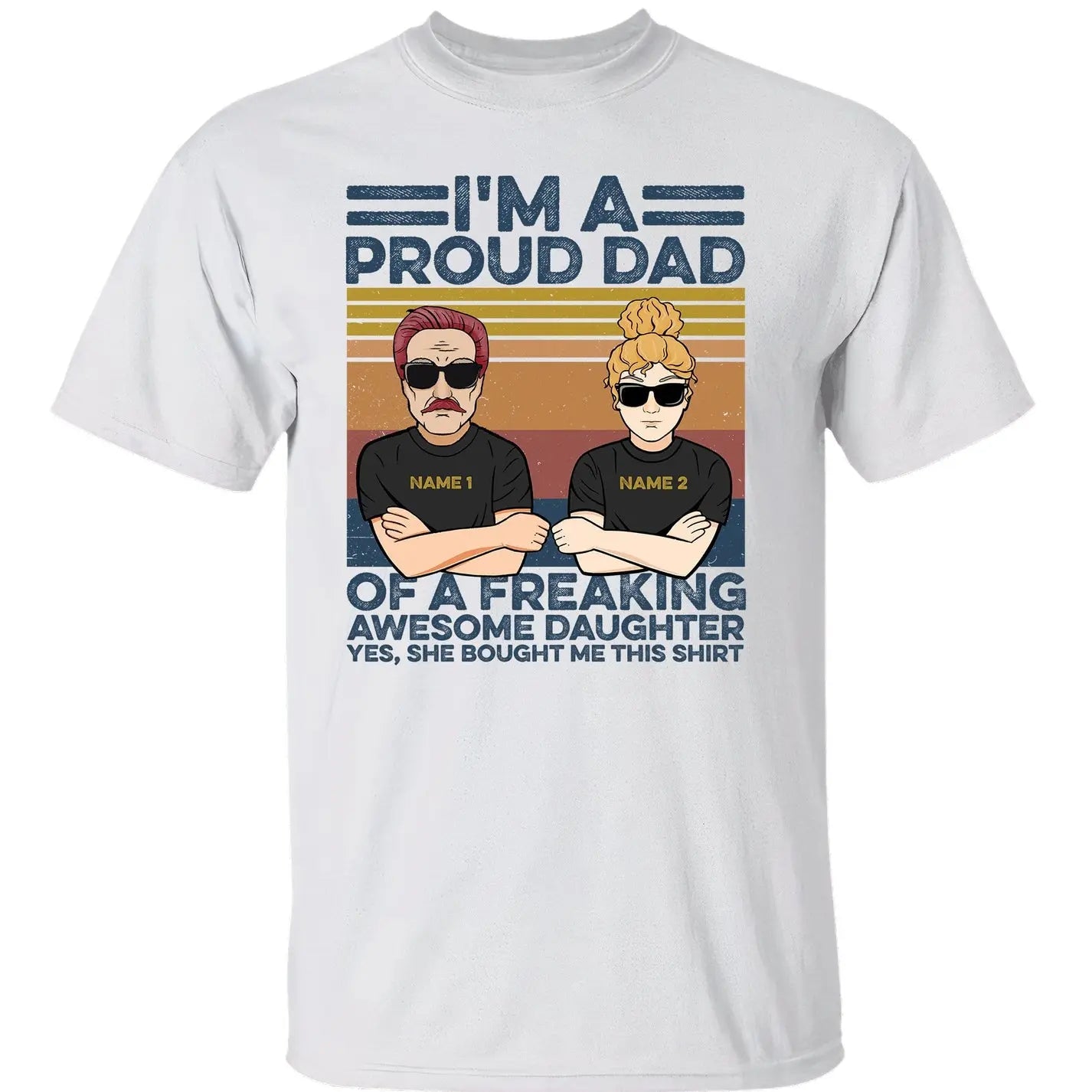 Like Father Like Daughter - Personalized Shirt Shirts & Tops The Next Custom Gift