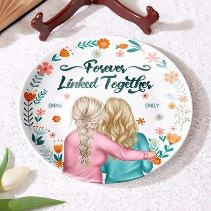 Love That You Are My Mom - Personalized Ceramic Plate