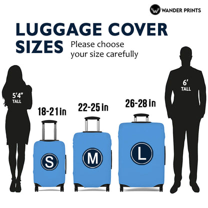 Dog Traveling Solves The Rest - Gift For Travel Lovers - Personalized Custom Luggage Cover