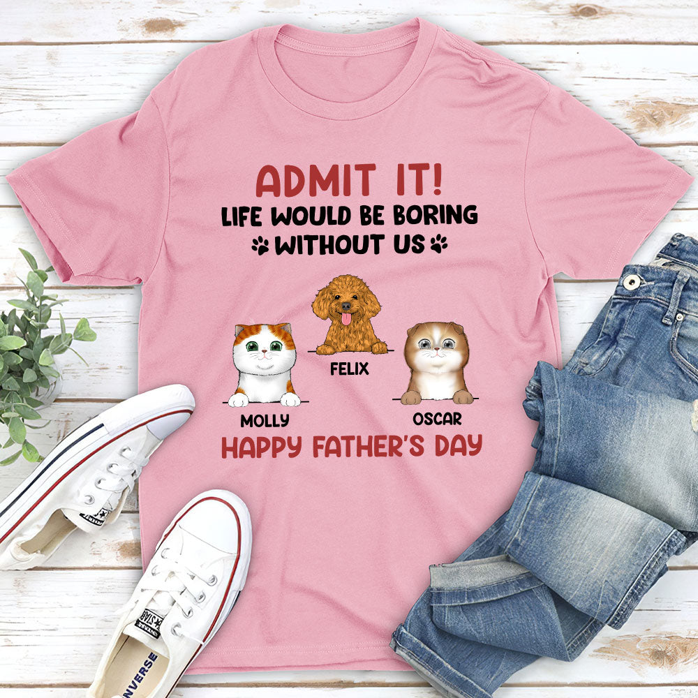 Admit It Version 2 - Personalized Custom Unisex T-shirt