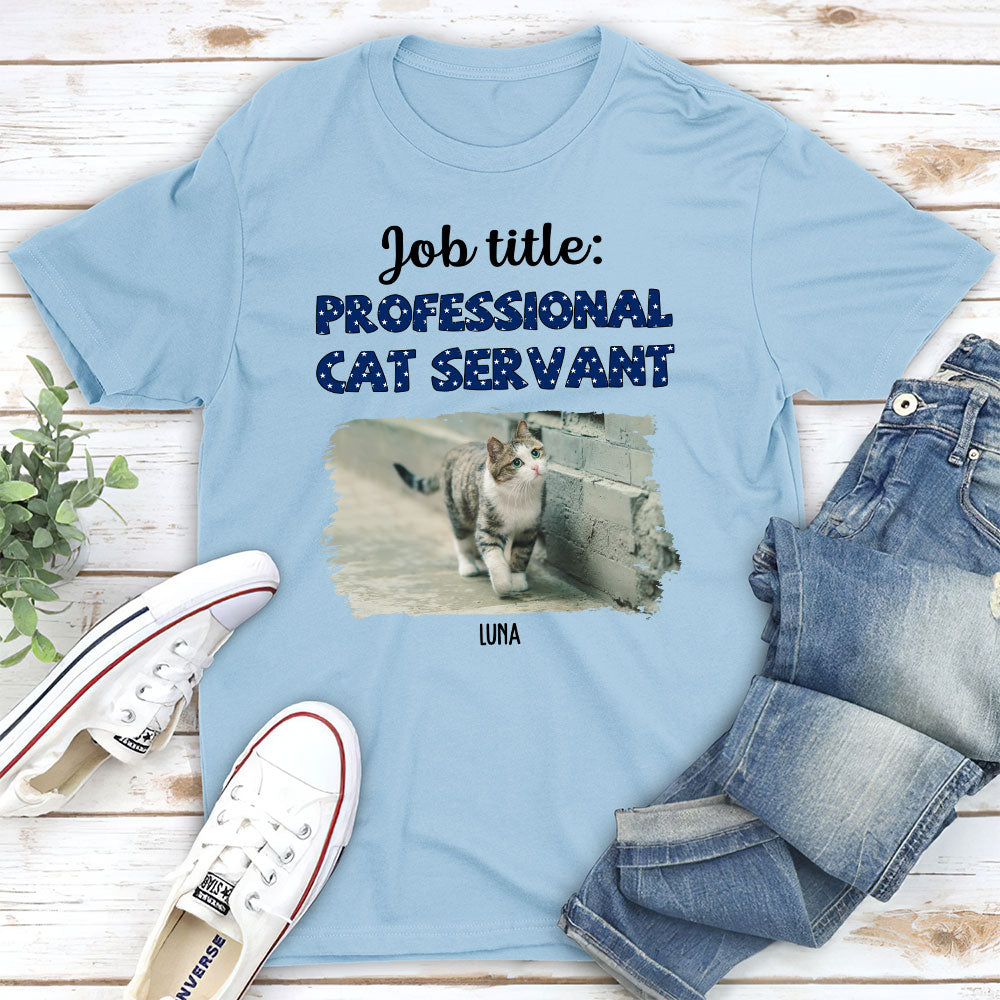 Professional Cat Servant - Personalized Custom Unisex T-shirt