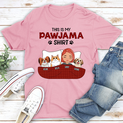 Pawjama Shirt - Personalized Custom Unisex T-shirt