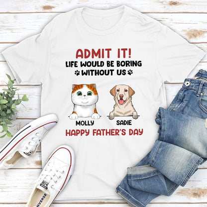 Admit It Version 2 - Personalized Custom Unisex T-shirt