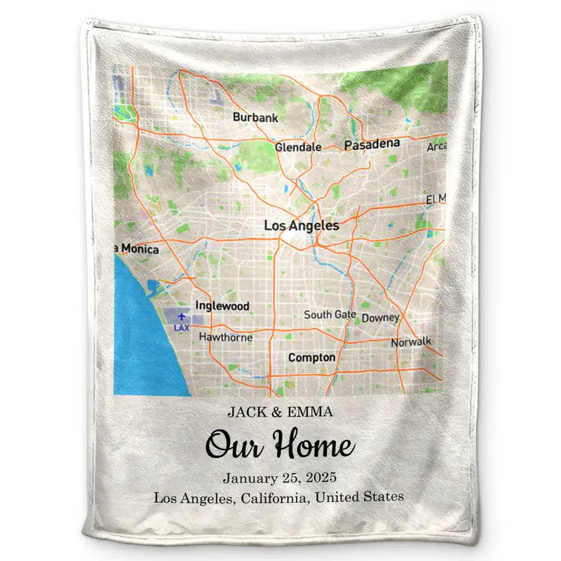 Our Love Keepsake - Personalized Fleece Blanket, Sherpa Blanket