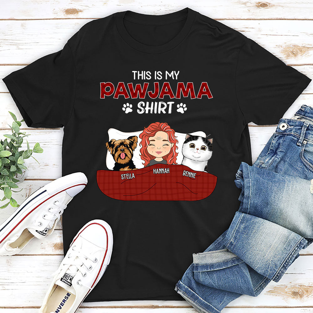 Pajama Shirt Version 3 - Personalized Custom Unisex T-shirt