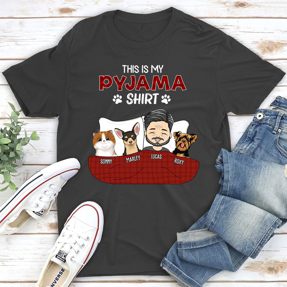 Pajama Shirt Version 3 - Personalized Custom Unisex T-shirt