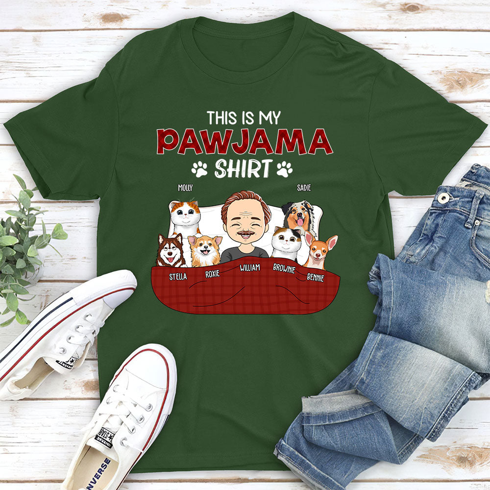 Pajama Shirt Version 3 - Personalized Custom Unisex T-shirt