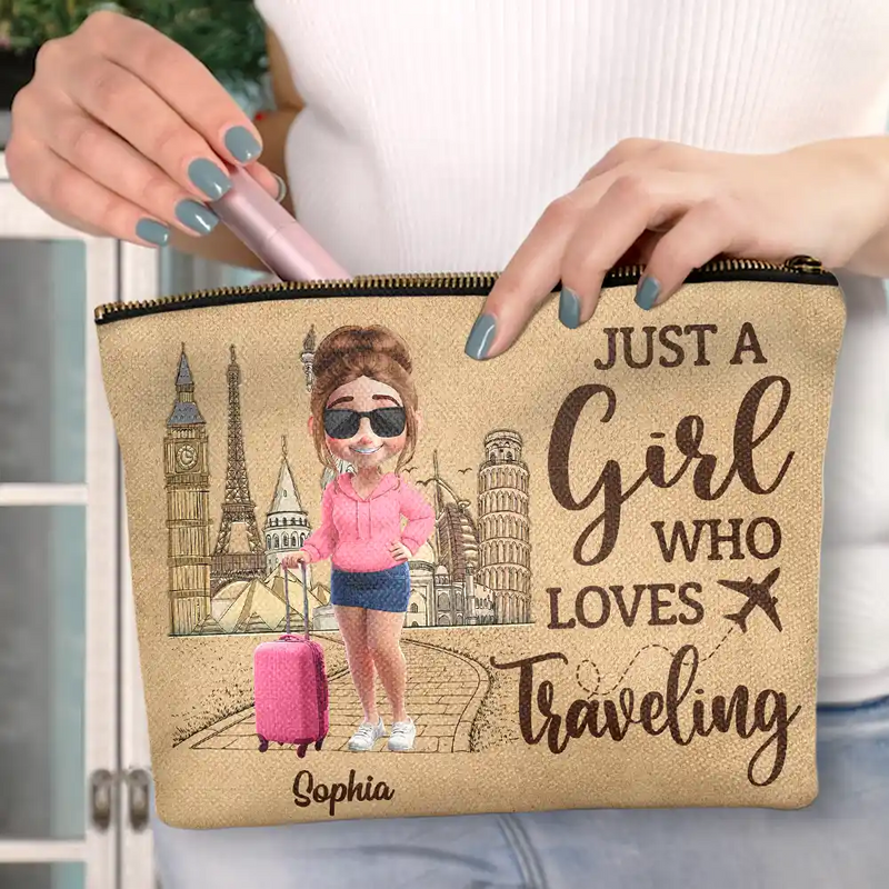 All My Travel Crap - Personalized Cosmetic Bag