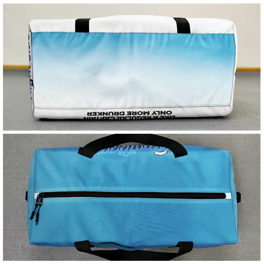 Pontoon Captain Like A Regular Captain Only More Drunker - Personalized Duffle Bag