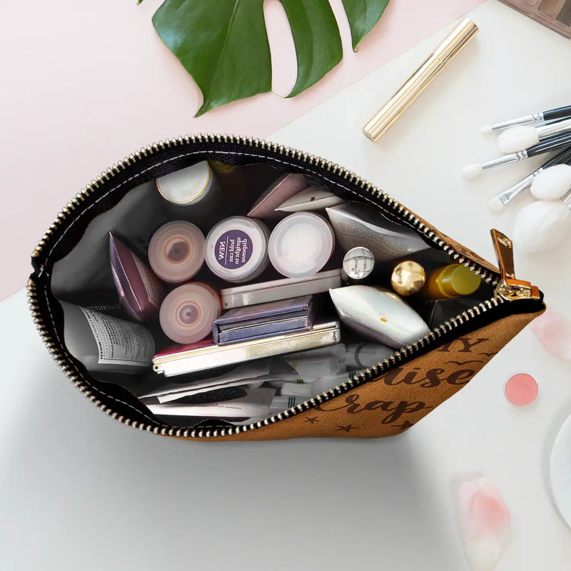 All My Travel Crap - Personalized Cosmetic Bag