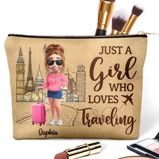 All My Travel Crap - Personalized Cosmetic Bag