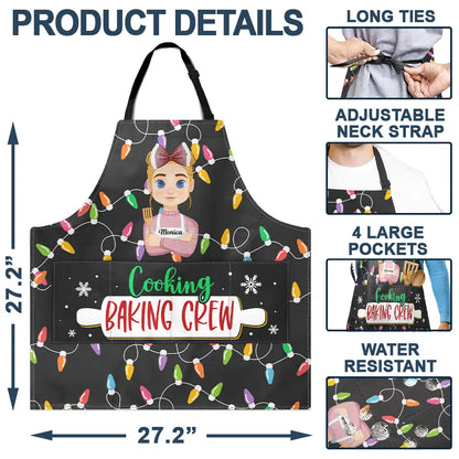 Cooking Baking Crew - Personalized Apron