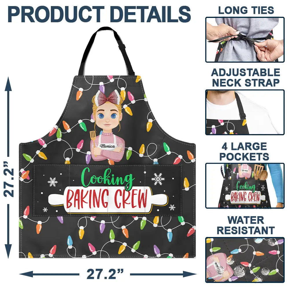 Cooking Baking Crew - Personalized Apron