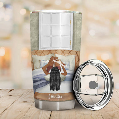 Sleeping Disorder Reading - Personalized Custom Tumbler