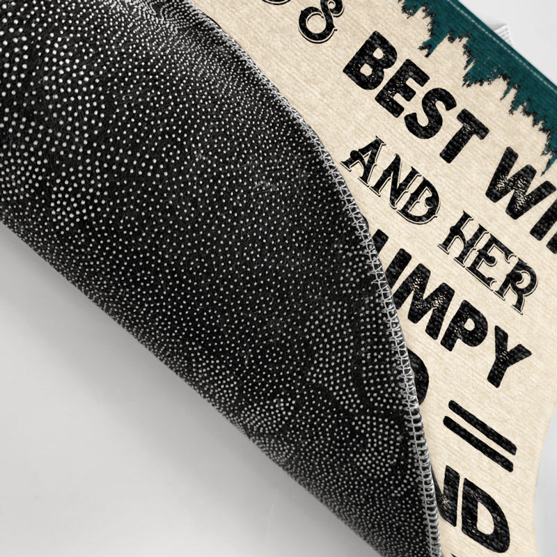 The World's Best Mother Best Wife - Gift For Mother - Personalized Custom Doormat