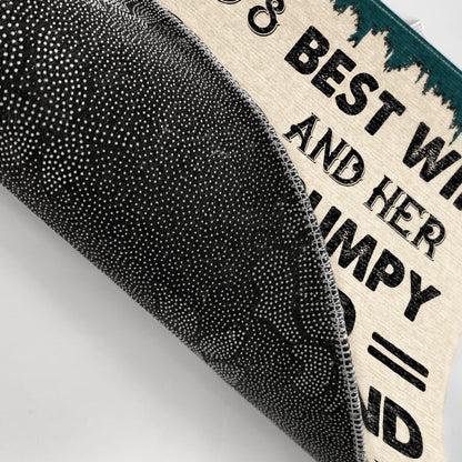 The World's Best Mother Best Wife - Gift For Mother - Personalized Custom Doormat