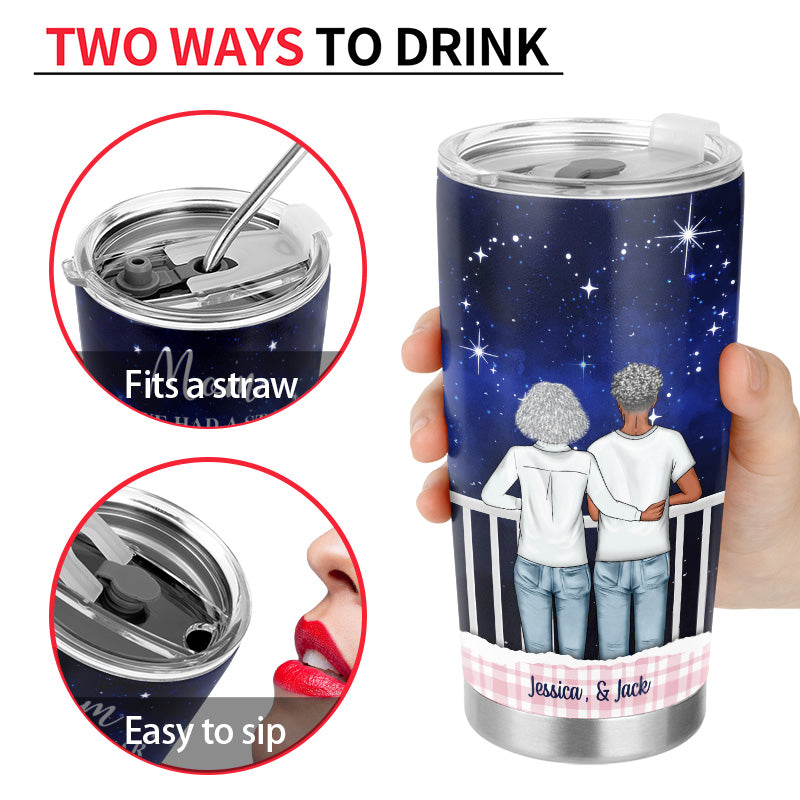 If We Had A Star - Gift For Mothers - Personalized Custom Tumbler