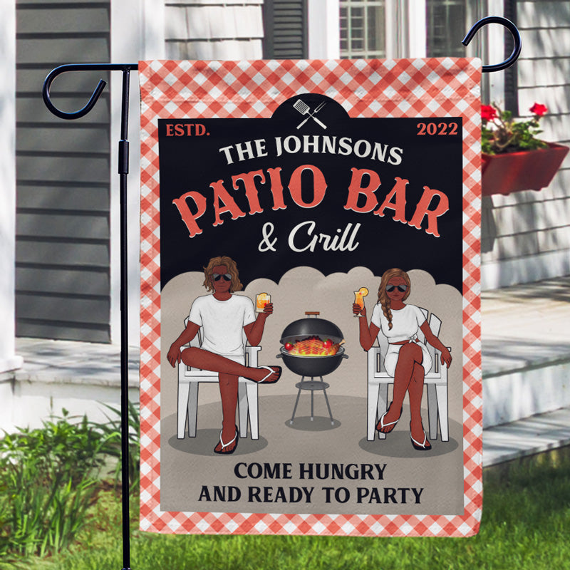 Barbecue Party Grilling - Personalized Custom Flag