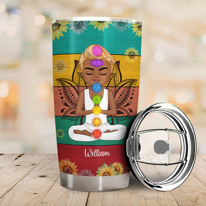 Smack Some People - Gift For Yoga Lovers - Personalized Custom Tumbler