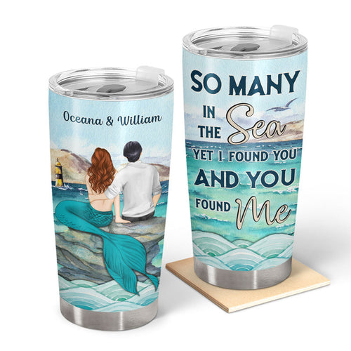 So Many In The Sea - Gift For Couple - Personalized Custom Tumbler