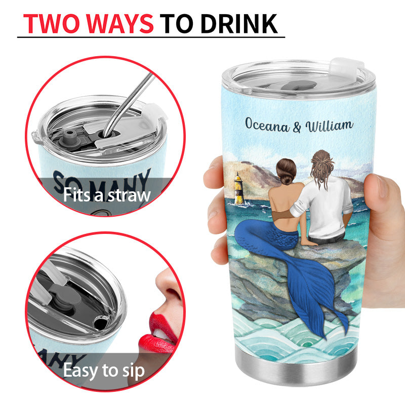 So Many In The Sea - Gift For Couple - Personalized Custom Tumbler