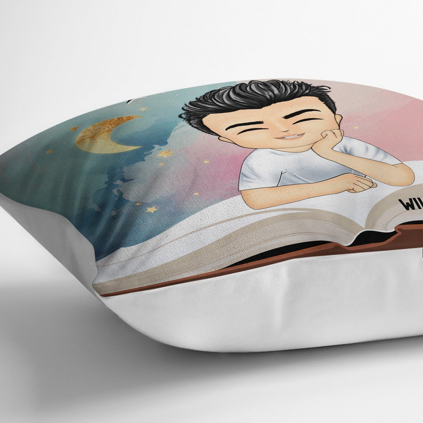 Reading My Happy Place - Gift For Book Lovers - Personalized Pillow