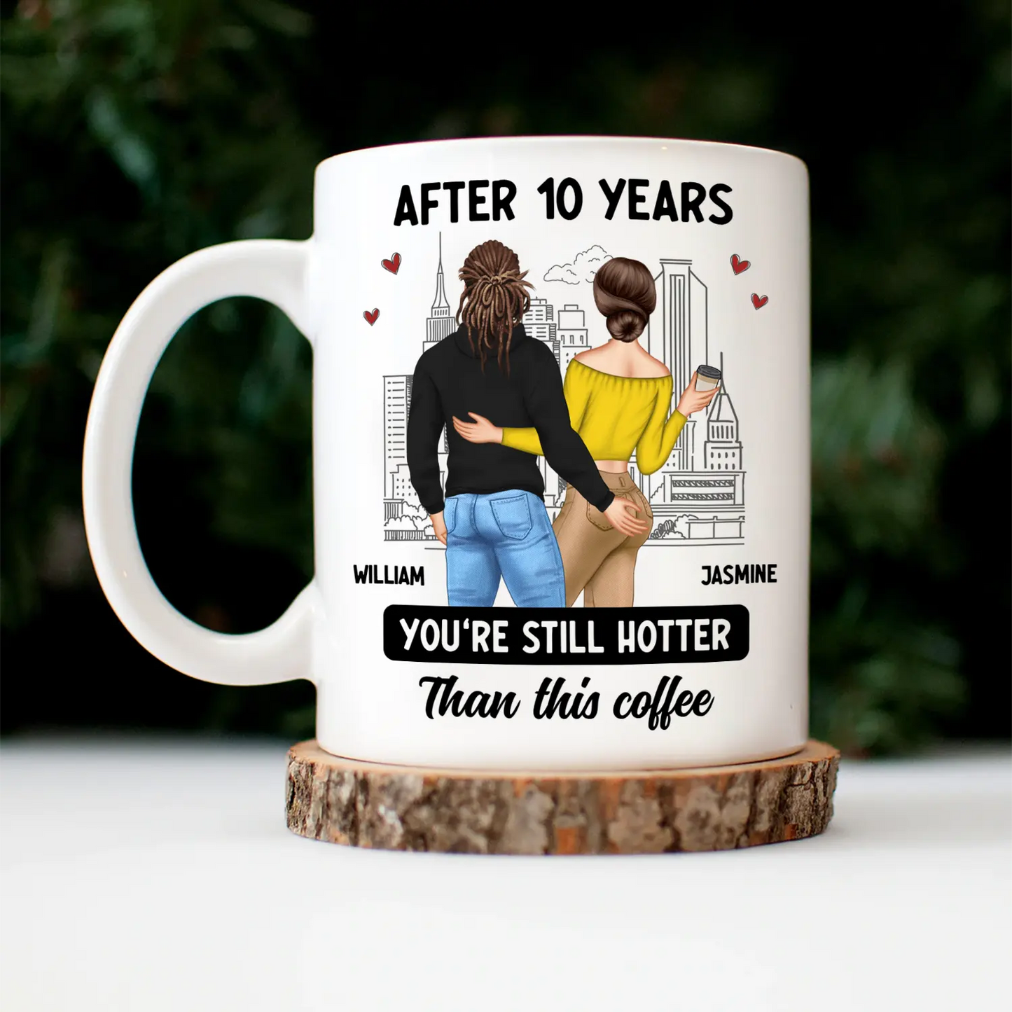 Couple After Years Hotter Than This Coffee - Gift For Couples - Personalized Mug