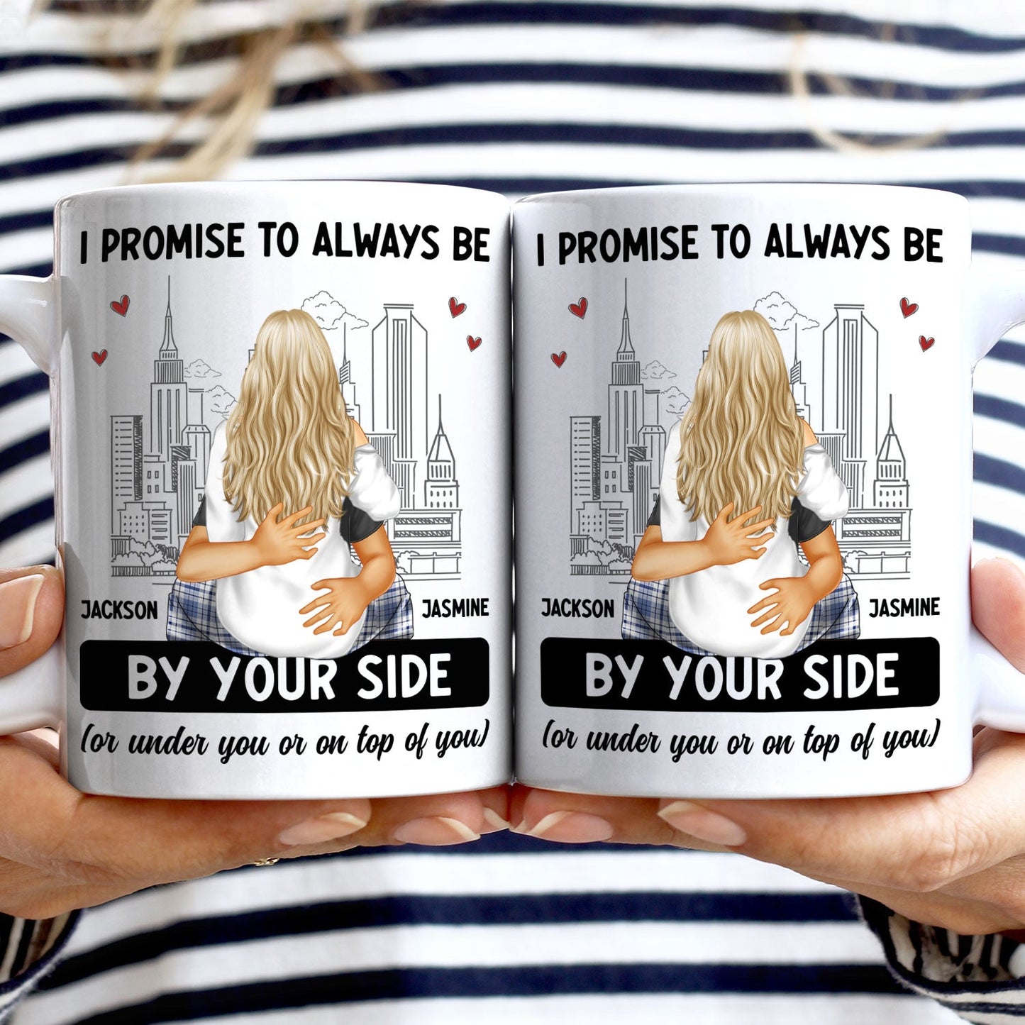Couple Always Be By Your Side - Gift For Couples - Personalized Mug