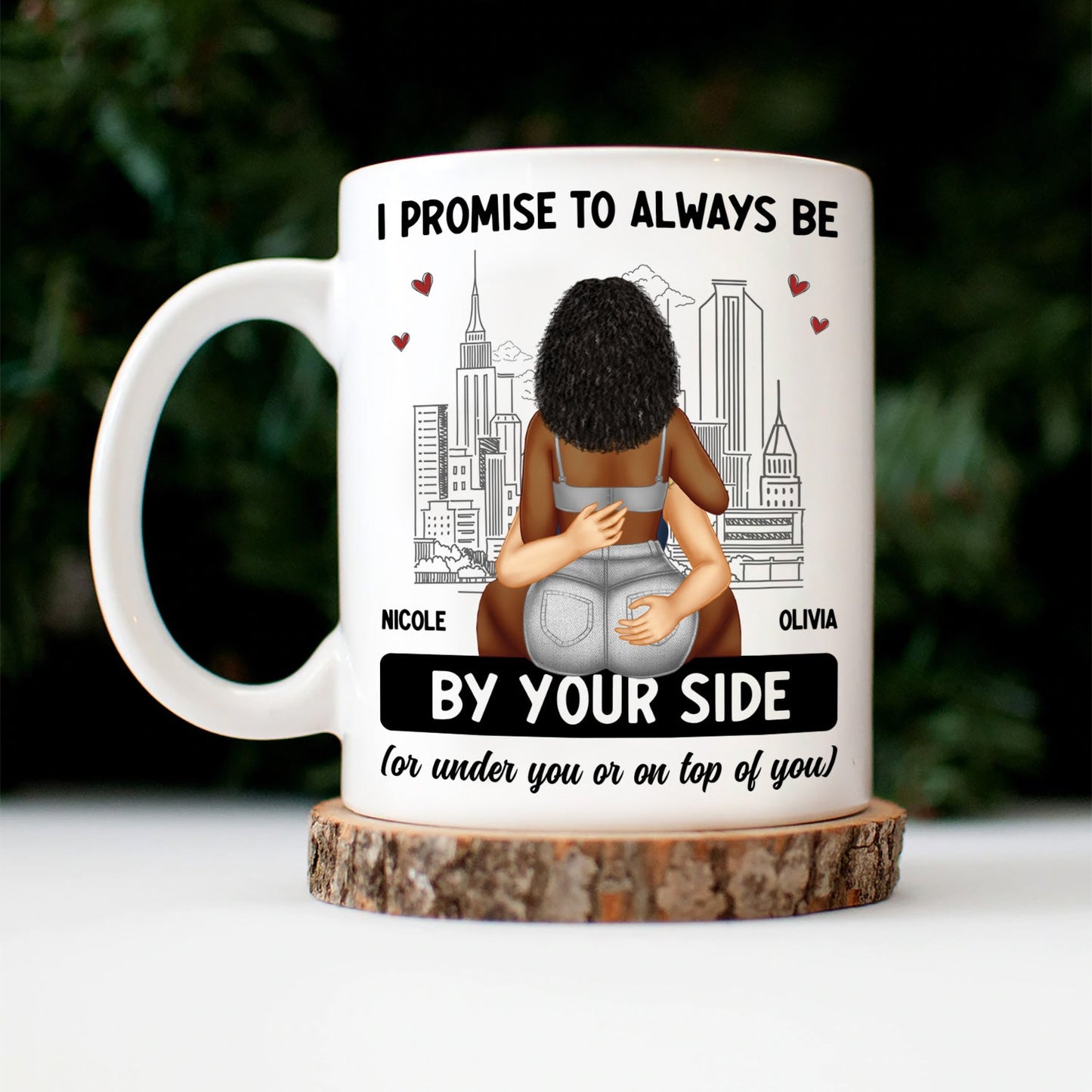 Couple Always Be By Your Side - Gift For Couples - Personalized Mug