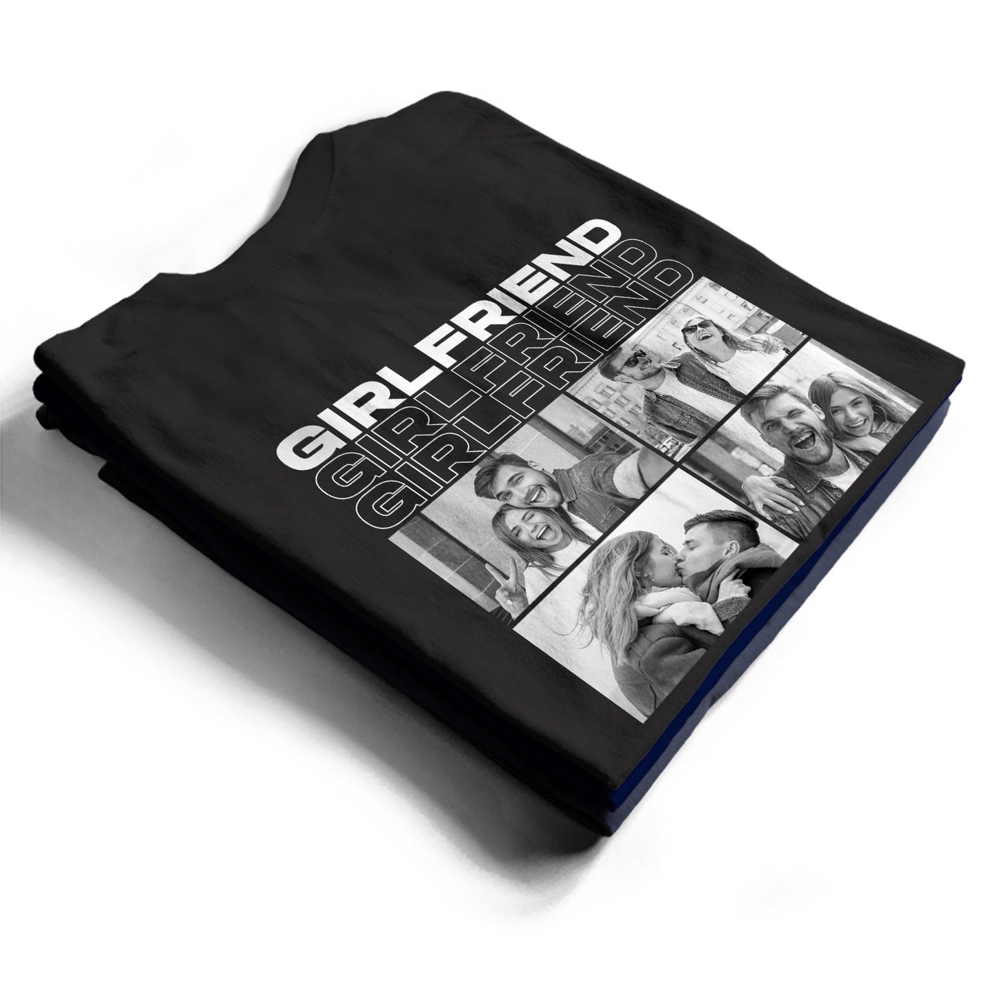 Custom Photo B&W Only You - Gift For Couple - Personalized T Shirt