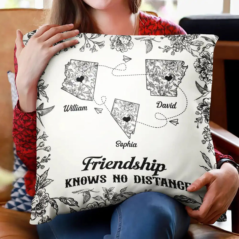 I Hug This Soft Pillow Toile Pattern - Personalized Pillow