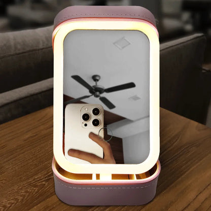 Mother Daughter A Reflection Of You - Personalized Makeup Box With LED Mirror