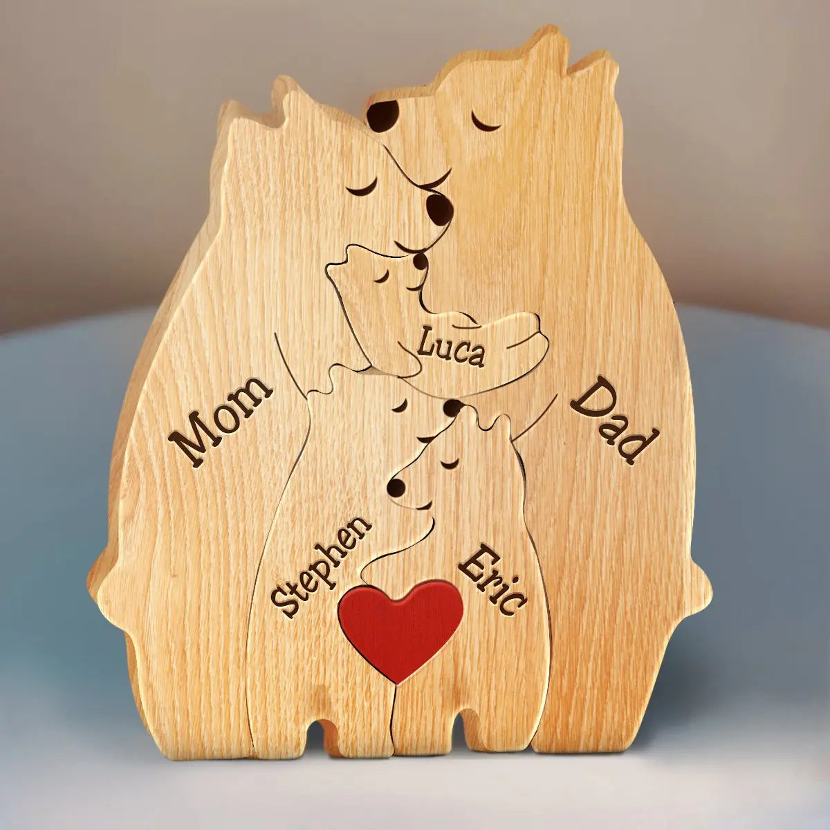 Makezbright Bears V1 Wooden Puzzle The Next Custom Gift