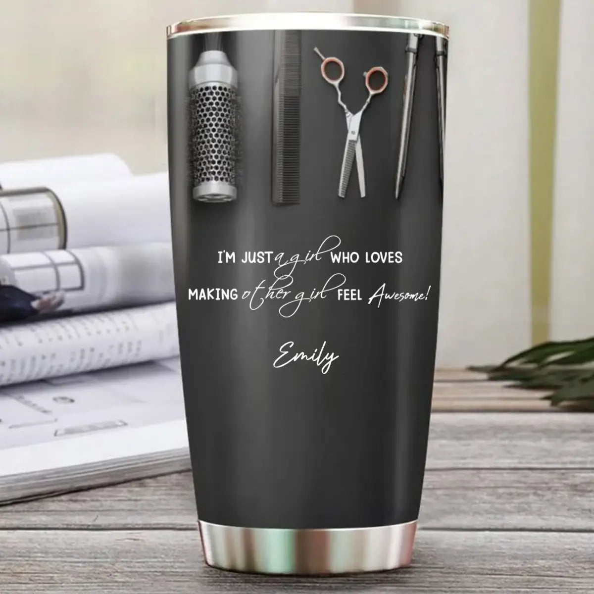 Making Girls Awesome Hairdresser Tumbler Tumbler The Next Custom Gift