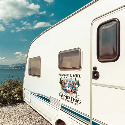 Making Memories One Campsite At A Time - Personalized Decor Decal
