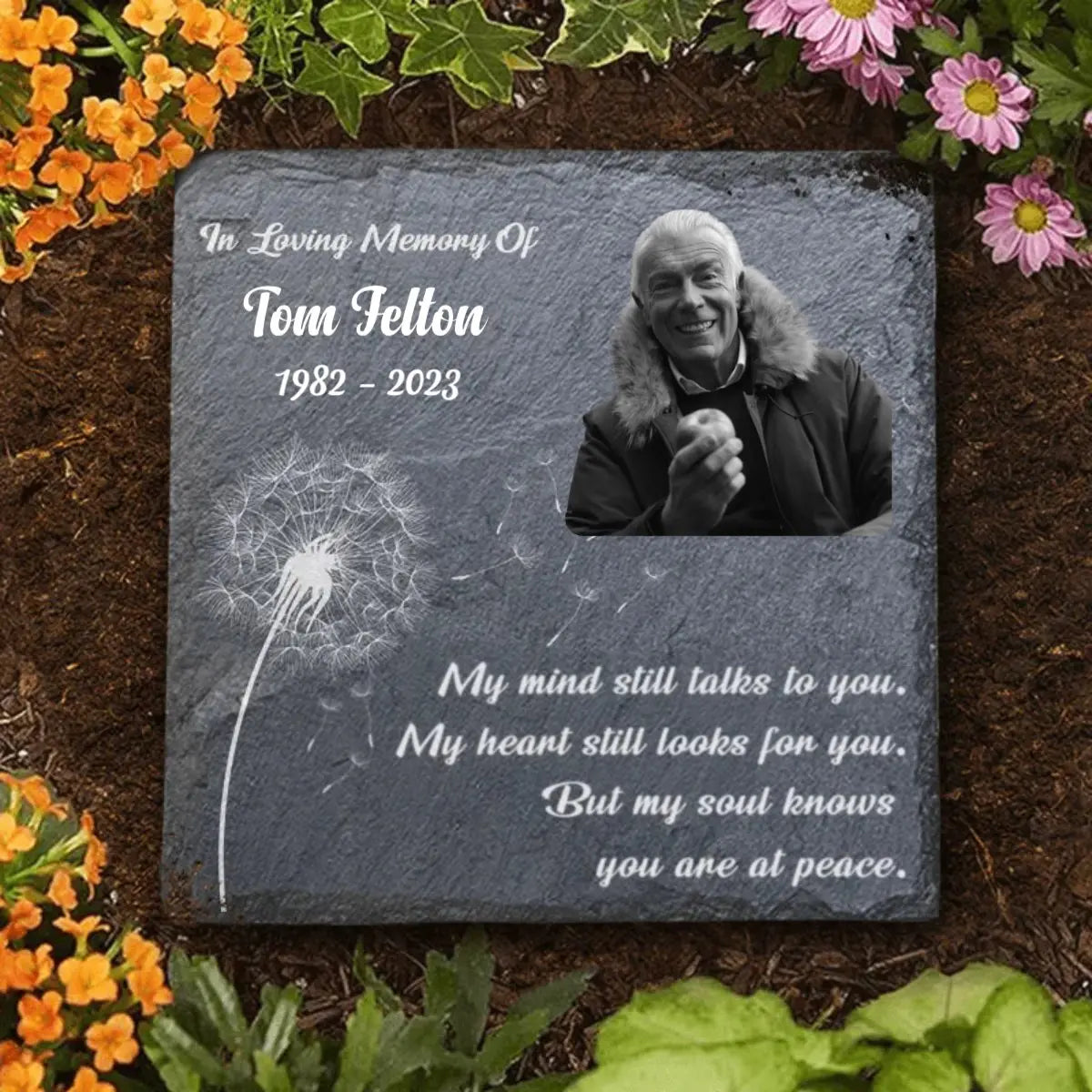 Memorial - You Are Loved Beyond Words - Personalized Memorial Stones(TL) STONE The Next Custom Gift